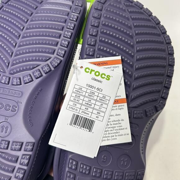 Crocs Classic Clogs “Nightshade Purple” Comfort Shoes main image 4